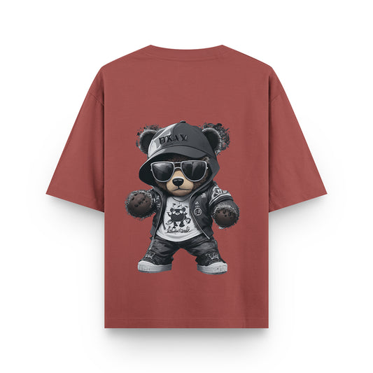 Bunny Boss" Oversized T-Shirt for Men & Women | Minimal Typography | Streetwear Style