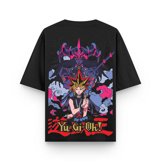 Yu Gi Oh" Oversized T-Shirt for Men & Women | Minimal Typography | Streetwear Style